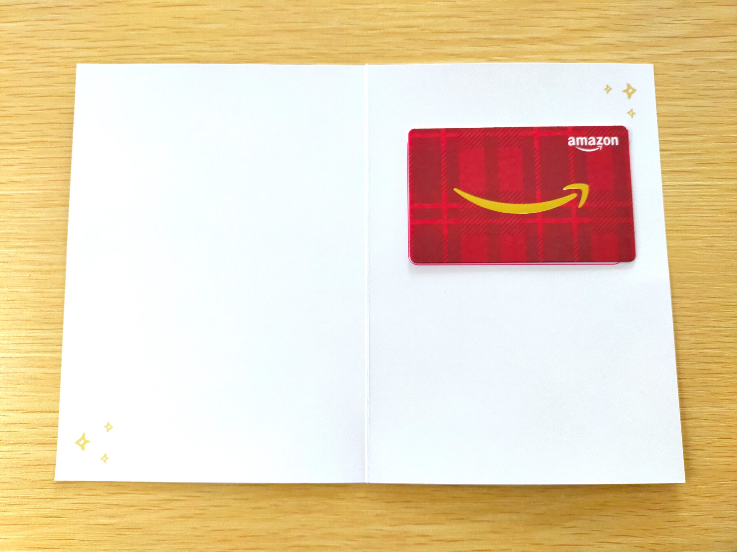 Amazonギフト券グリーティングカードタイプのサンタクロース