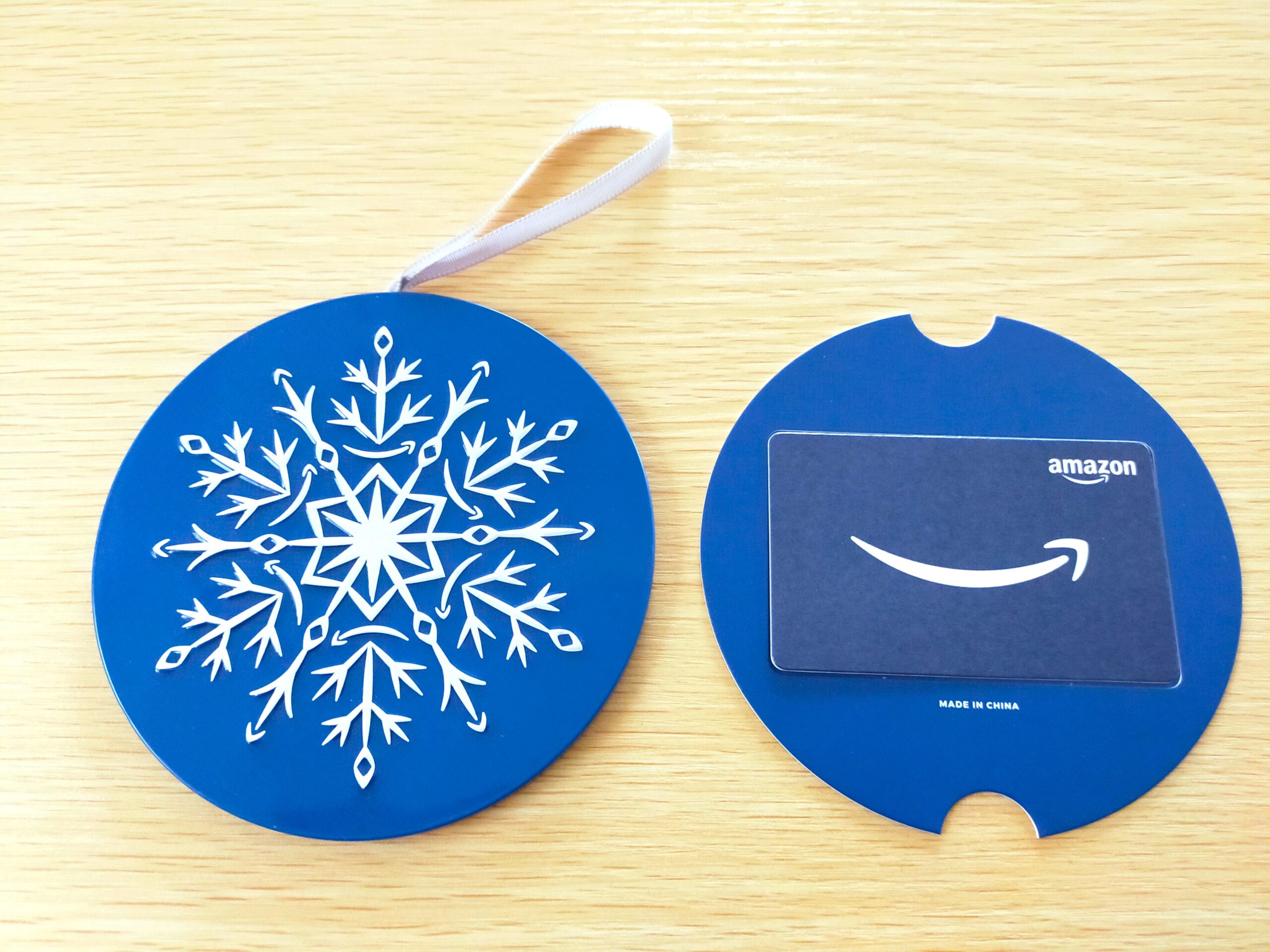 Amazonギフトカード ボックスタイプ　クリスマスオーナメント・スノーフレーク